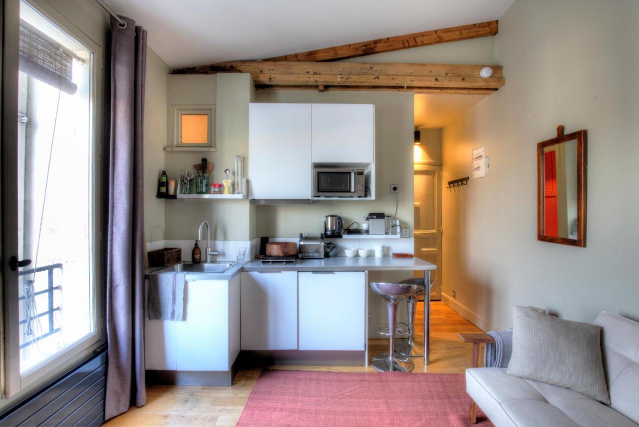 Atelier, Dernier Etage Bail Mobilite Centre Paris Apartment Bagian luar foto