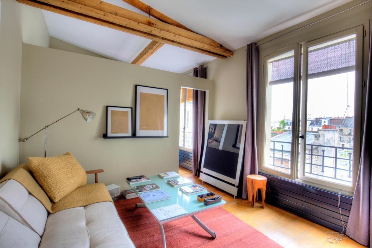 Atelier, Dernier Etage Bail Mobilite Centre Paris Apartment Bagian luar foto